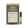 granddaddy-purple-vape-cartridge-1g: A clear product image of the Granddaddy Purple 1g vape cartridge, highlighting its design and branding.