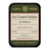 ice-cream-gelato-7pk-prerolls-tin: A clear product shot of the Ice Cream Gelato 7-pack tin of pre-rolls, highlighting its sleek design and branding.