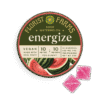 Energize Sour Watermelon Gummies 10pk, THC THCv gummies, vegan cannabis edibles, organic THC gummies, best sour watermelon cannabis gummies, lab-tested marijuana gummies, energizing cannabis edibles, gluten-free THC gummies, daytime cannabis gummies, premium cannabis edibles, THCv isolate gummies, THC distillate gummies, focus and clarity cannabis edibles, cannabis gummies for energy, natural watermelon cannabis treats, non-GMO cannabis gummies, regenerative farming cannabis products, New York cannabis gummies, THC THCv synergy gummies, health-conscious cannabis edibles